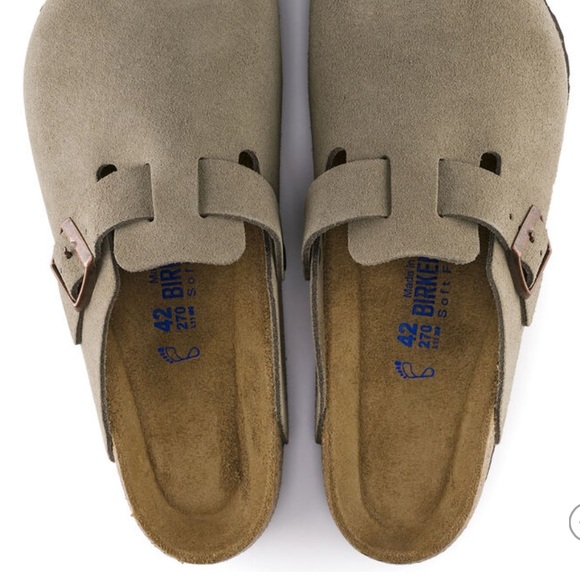 NWT Birkenstock Boston Soft Footbed Size 8 color taupe - Picture 4 of 17